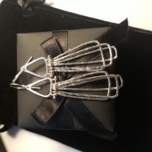 Opulenza Sterling Silver Geometric Earrings, E1072